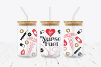 Nurse Fuel -  UV DTF Transfer Wraps