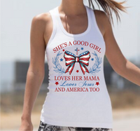 She's A Good Girl, Loves Her Mama... - DTF Transfer