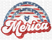 Merica - Waterslide, Sublimation Transfers