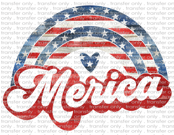 Merica - Waterslide, Sublimation Transfers