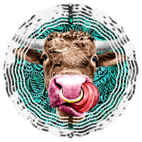 Country Cow - Wind Spinner - Sublimation Transfers