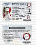 Santa License Kit - Business Card Size