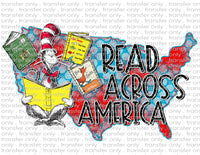 Read Across America - Waterslide, Sublimation Transfers