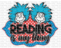 Read Across America - Waterslide, Sublimation Transfers