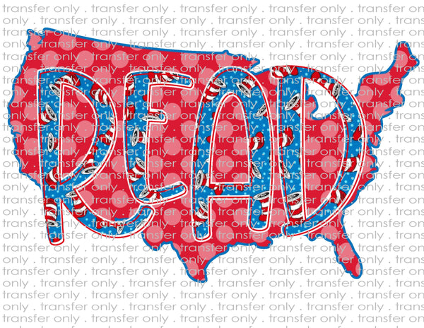 Read Across America - Waterslide, Sublimation Transfers