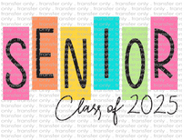 Senior 2025 - Waterslide, Sublimation Transfers