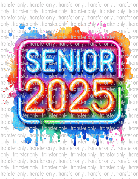 Senior 2025 - Waterslide, Sublimation Transfers