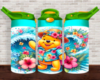 Aloha Character - 12 oz Tumbler Wrap Sublimation Transfers