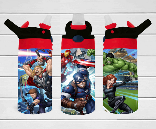 Character Heroes - 12 oz Tumbler Wrap Sublimation Transfers