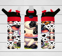 Country Cow - 12 oz Tumbler Wrap - Vinyl Transfers