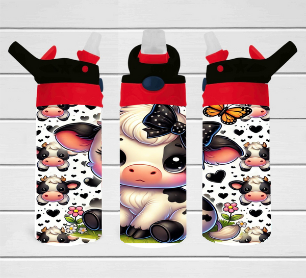 Country Cow - 12 oz Tumbler Wrap - Vinyl Transfers