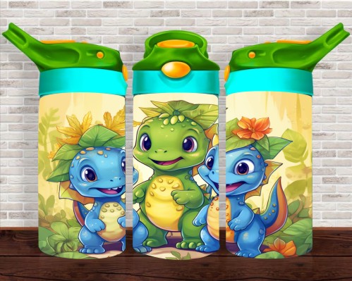 Baby Dragons - 12 oz Tumbler Wrap Sublimation Transfers