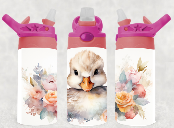 Baby Duckling - 12 oz Tumbler Wrap - Vinyl Transfers