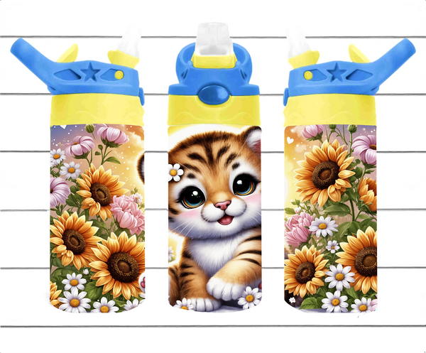 Baby Tiger - 12 oz Tumbler Wrap - Vinyl Transfers