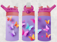 Butterflies - 12 oz Tumbler Wrap Sublimation Transfers