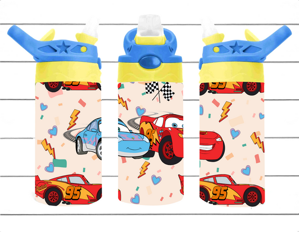 Characters - 12 oz Tumbler Wrap - Vinyl Transfers