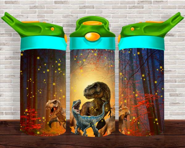 Dinosaurs - 12 oz Tumbler Wrap Sublimation Transfers