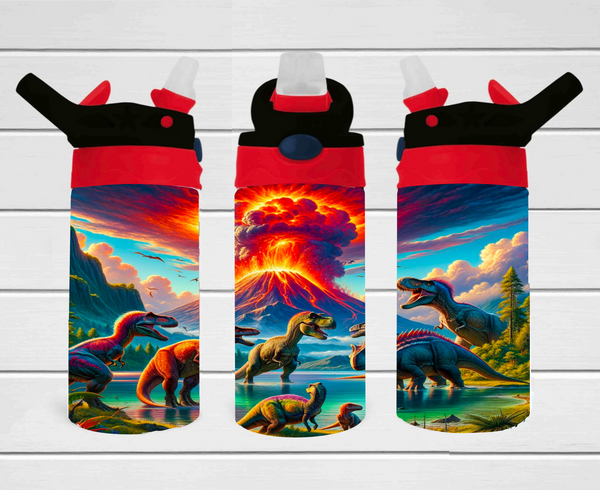 Dinosaurs - 12 oz Tumbler Wrap Sublimation Transfers