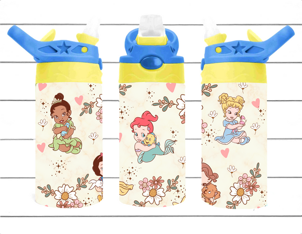 Characters - 12 oz Tumbler Wrap - Vinyl Transfers