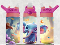 Baby Elephant - 12 oz Tumbler Wrap Sublimation Transfers