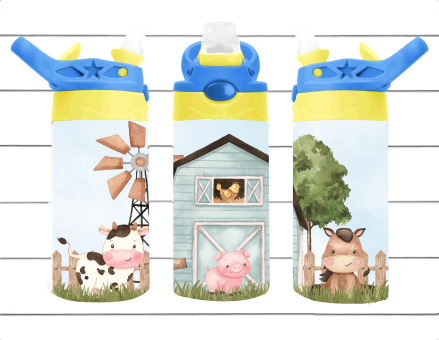 Farm Animals - 12 oz Tumbler Wrap Sublimation Transfers