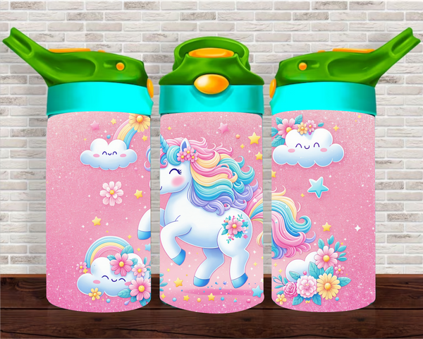 Unicorn- 12 oz Tumbler Wrap - Vinyl Transfers