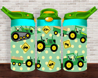 Tractors - 12 oz Tumbler Wrap Sublimation Transfers