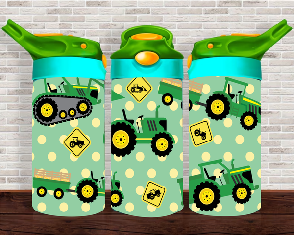 Tractors - 12 oz Tumbler Wrap Sublimation Transfers