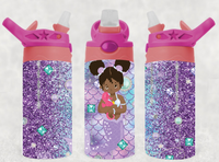 Mermaid - 12 oz Tumbler Wrap Sublimation Transfers