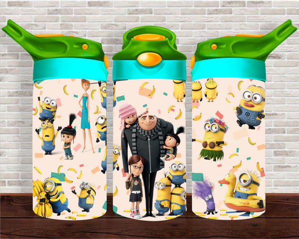 Characters - 12 oz Tumbler Wrap Sublimation Transfers