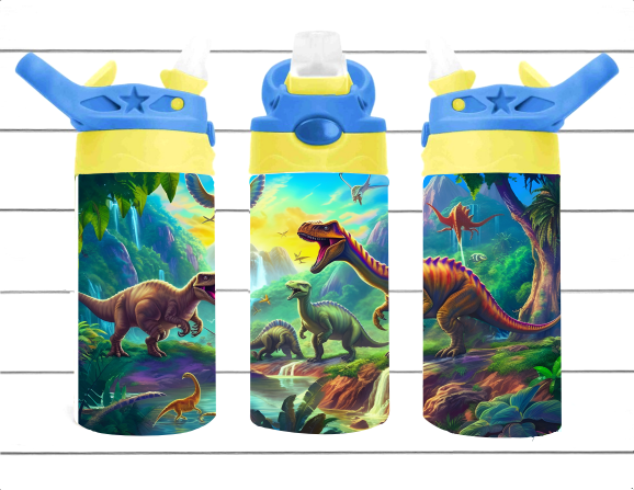 Dinosaurs - 12 oz Tumbler Wrap Sublimation Transfers