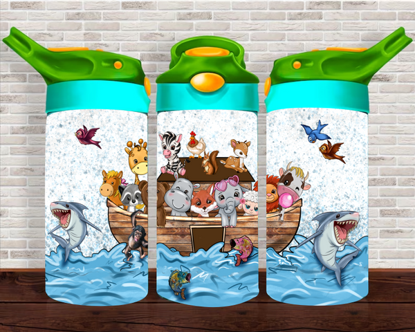 Noah's Ark - 12 oz Tumbler Wrap - Vinyl Transfers