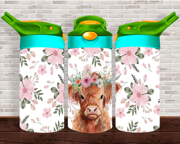 Country Cow - 12 oz Tumbler Wrap - Vinyl Transfers