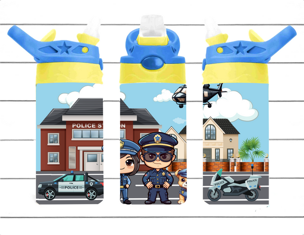 Police - 12 oz Tumbler Wrap Sublimation Transfers