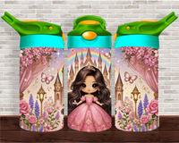 Princess - 12 oz Tumbler Wrap - Vinyl Transfers