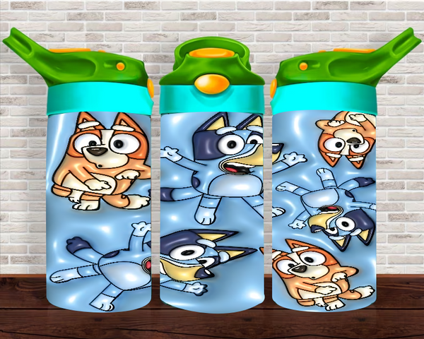 Character - 12 oz Tumbler Wrap Sublimation Transfers