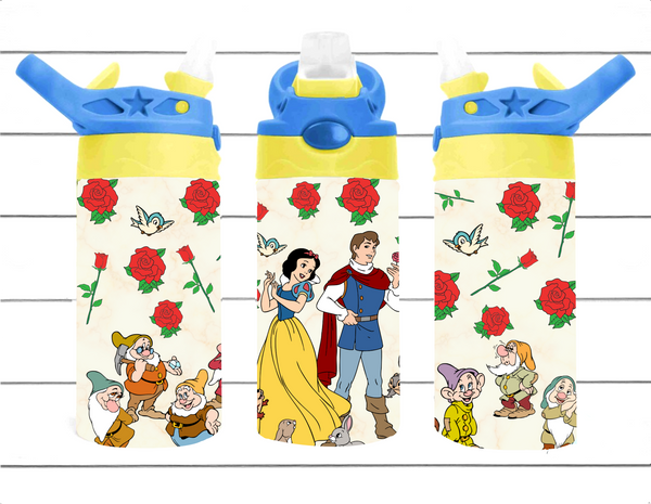 Characters - 12 oz Tumbler Wrap - Vinyl Transfers