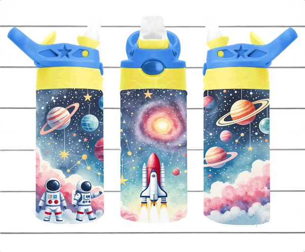 Outer Space - 12 oz Tumbler Wrap - Vinyl Transfers