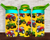 Tractors - 12 oz Tumbler Wrap Sublimation Transfers