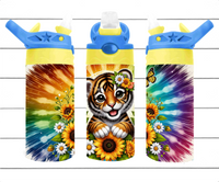 Baby Tiger - 12 oz Tumbler Wrap - Vinyl Transfers