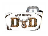 Best Bucking Dad - 12 oz Can Holders & Slap Wrap - Sublimation Transfers
