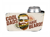 Cool Dads Have Beards - 12 oz Can Holders & Slap Wrap - Sublimation Transfers