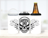 Grateful Dad - 12 oz Can Holders & Slap Wrap - Sublimation Transfers