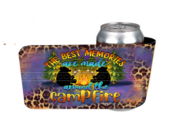 The Best Memories Are Made Around The Campfire - Slap Wrap - Sublimation Transfers