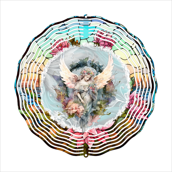 Angel - Wind Spinner - Sublimation Transfers