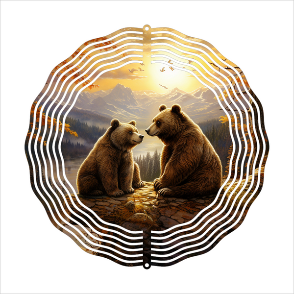 Bears - Wind Spinner - Sublimation Transfers