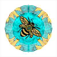 Honeybee - Wind Spinner - Sublimation Transfers