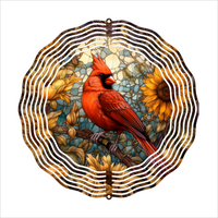 Cardinal - Wind Spinner - Sublimation Transfers