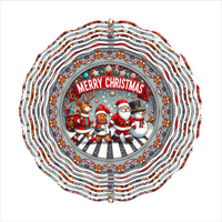 Merry Christmas Walk Way - Wind Spinner - Sublimation Transfers