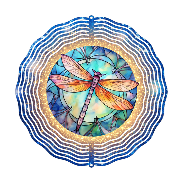 Dragonfly - Wind Spinner - Sublimation Transfers